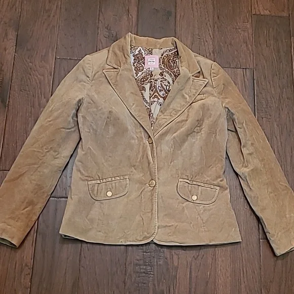 Old Navy women's lined velour jacket size Large - Picture 1 of 13